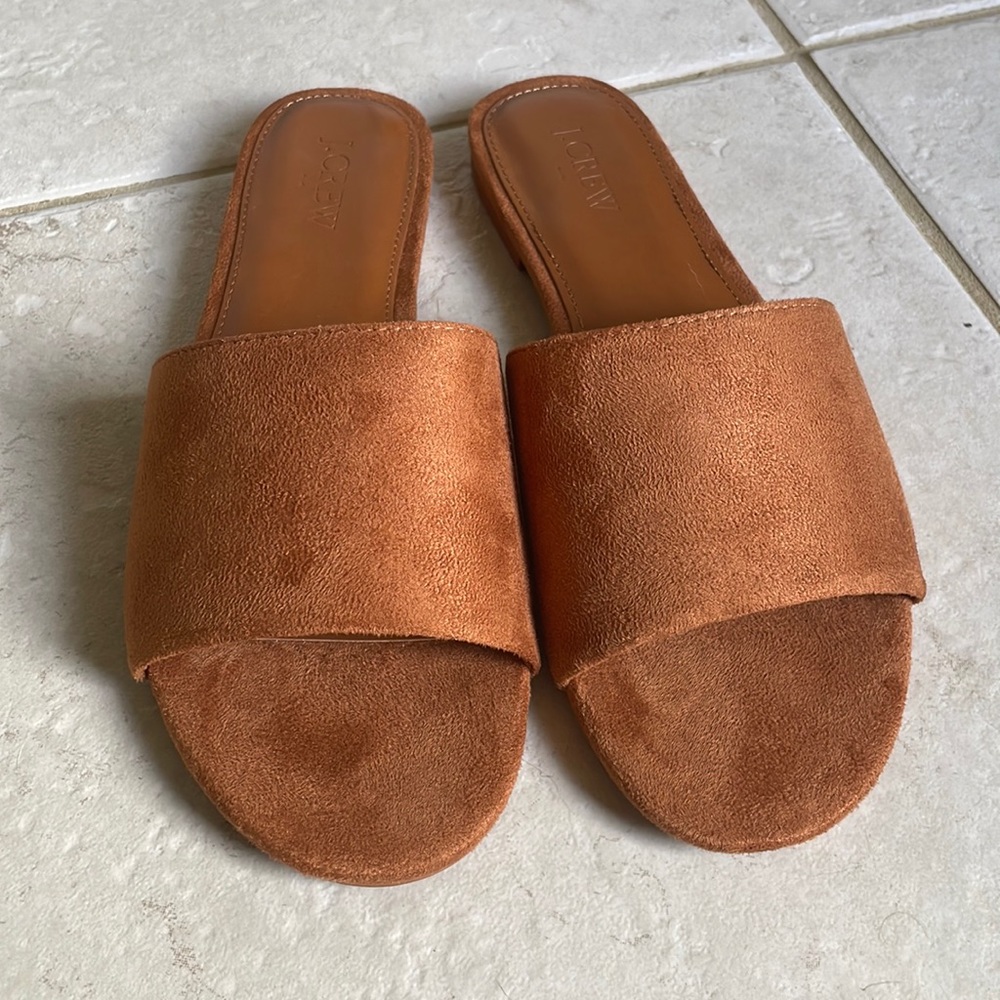 J. Crew suede sandals
